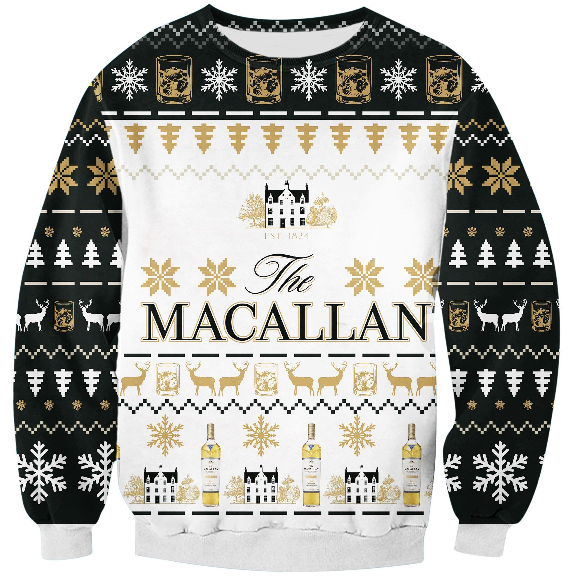 Macallan 3D Print Ugly Christmas 3D All Over Print Hoodie