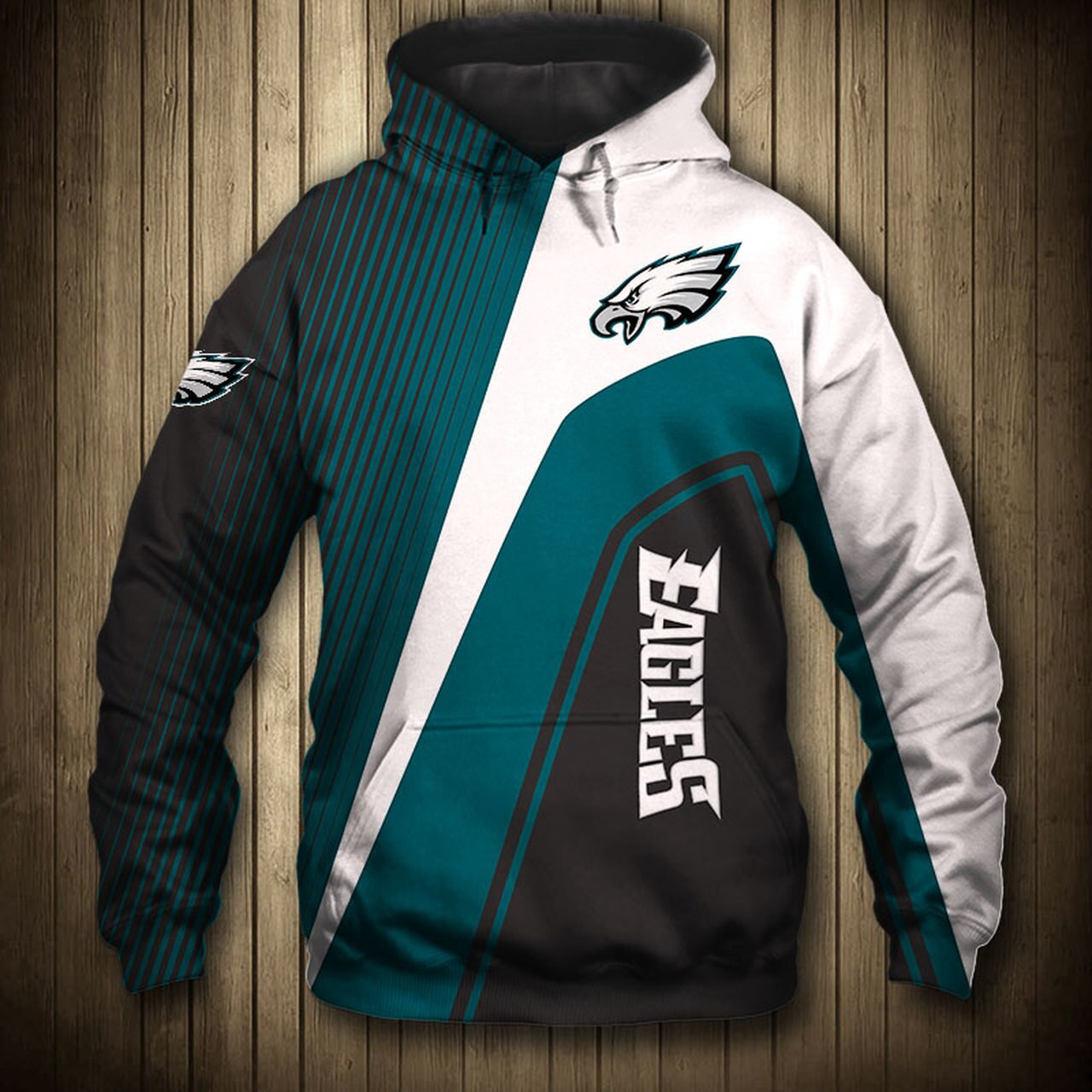 Philadelphia Eagles 3D All Over Print Hoodie, Zip-up Hoodie