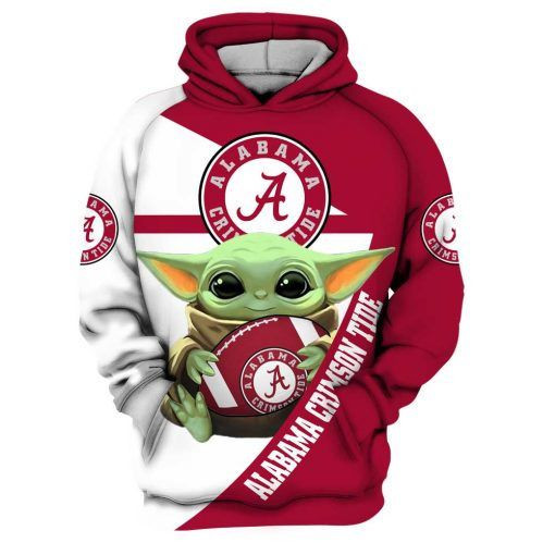 Ncaa- Alabama Crimson Tide 3d Hoodie Style 08