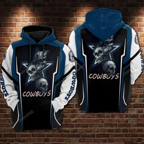 Dallas Cowboys Football 3D All Over Print Hoodie, Zip-up Hoodie