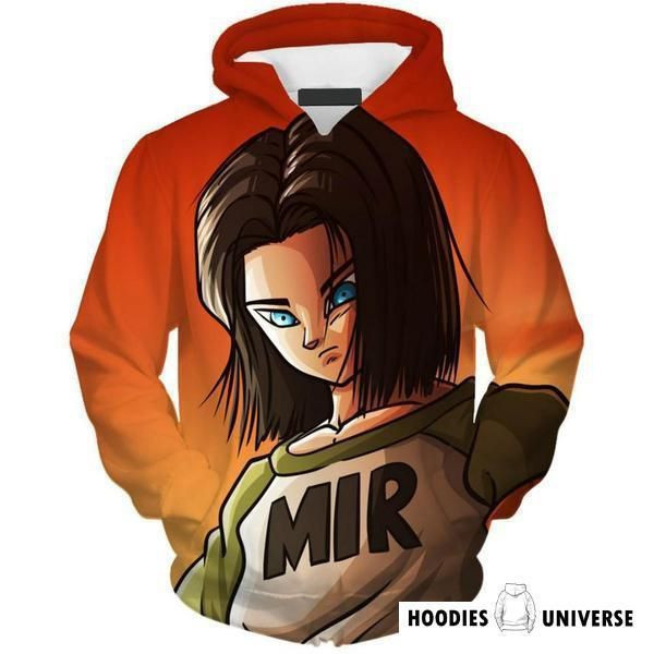 Dragon Ball Z Android 3D All Over Print Hoodie, Zip-up Hoodie