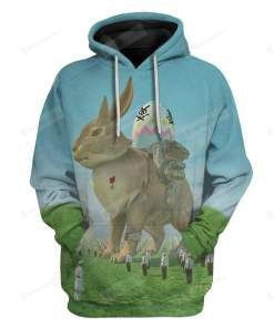 Easter War 3D All Over Print Hoodie, Zip-up Hoodie