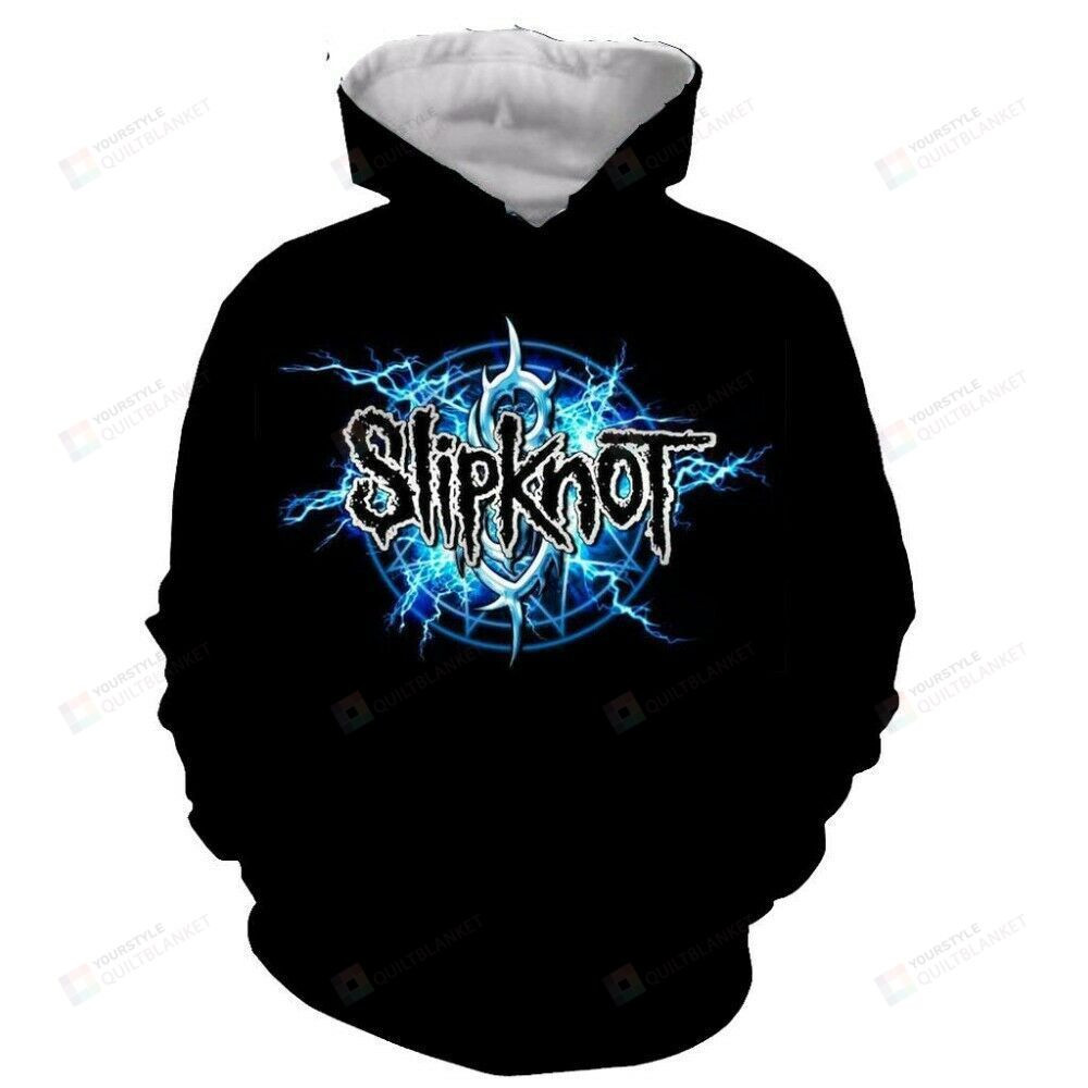 Slipknot Band Logo Rock N' Roll 3d Hoodie