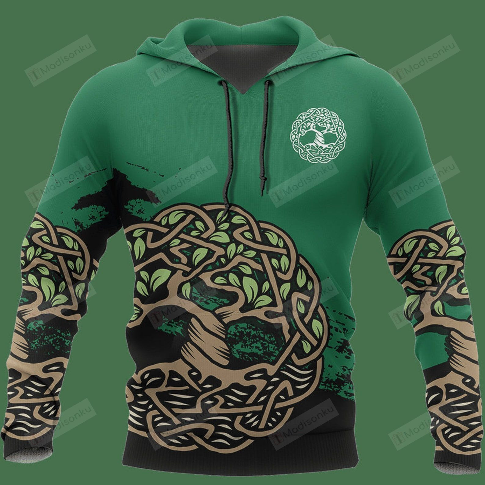 Celtic Tree Of Life 3d All Over Print Hoodie, Zip-Up Hoodie