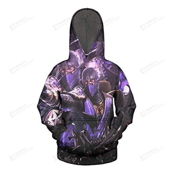 Mortal Kombat 3D All Over Print Hoodie, Zip-up Hoodie