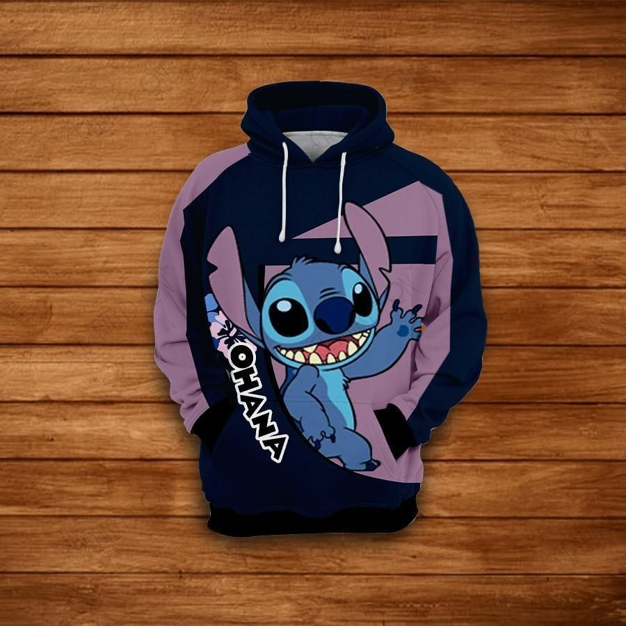 Ohama Stitch 3D All Over Print Hoodie