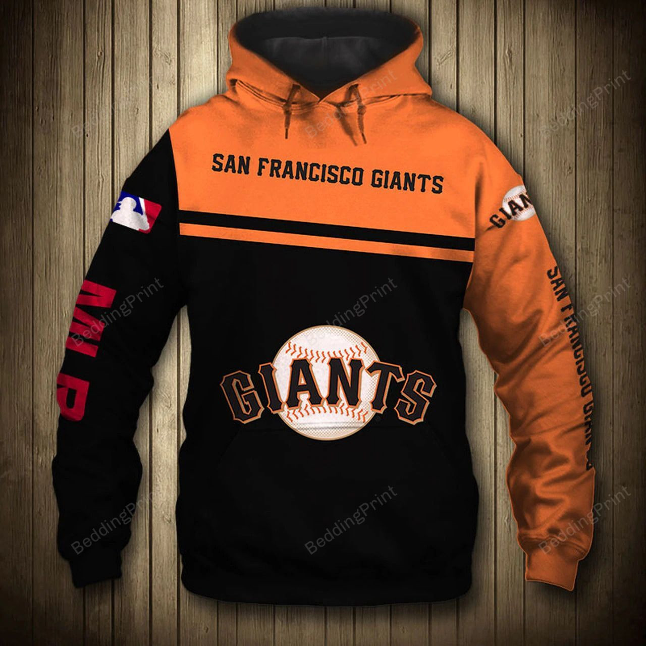 Mlb- San Francisco Giants 3d Hoodie