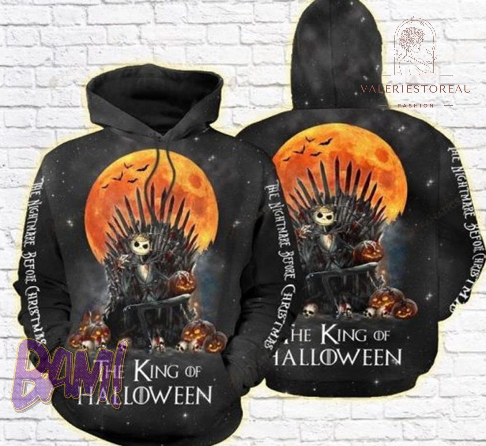 Halloween Gift 3d All Over Printed Hoodie, Zip- Up Hoodie