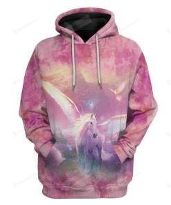 Fantasic Unicorn 3D All Over Print Hoodie, Zip-up Hoodie