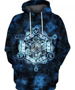 Shiva Seal Final Fantasy For Unisex 3D All Over Print Hoodie, Zip-up Hoodie