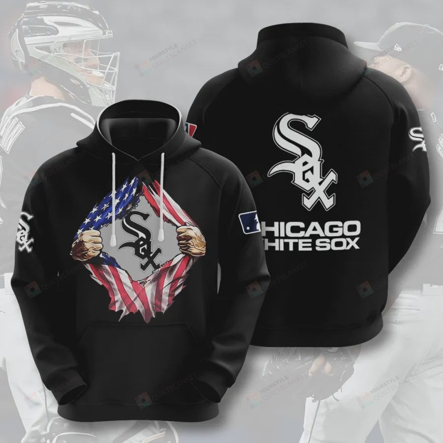 Chicago White Sox  3D All Over Print Hoodie, Zip-up Hoodie