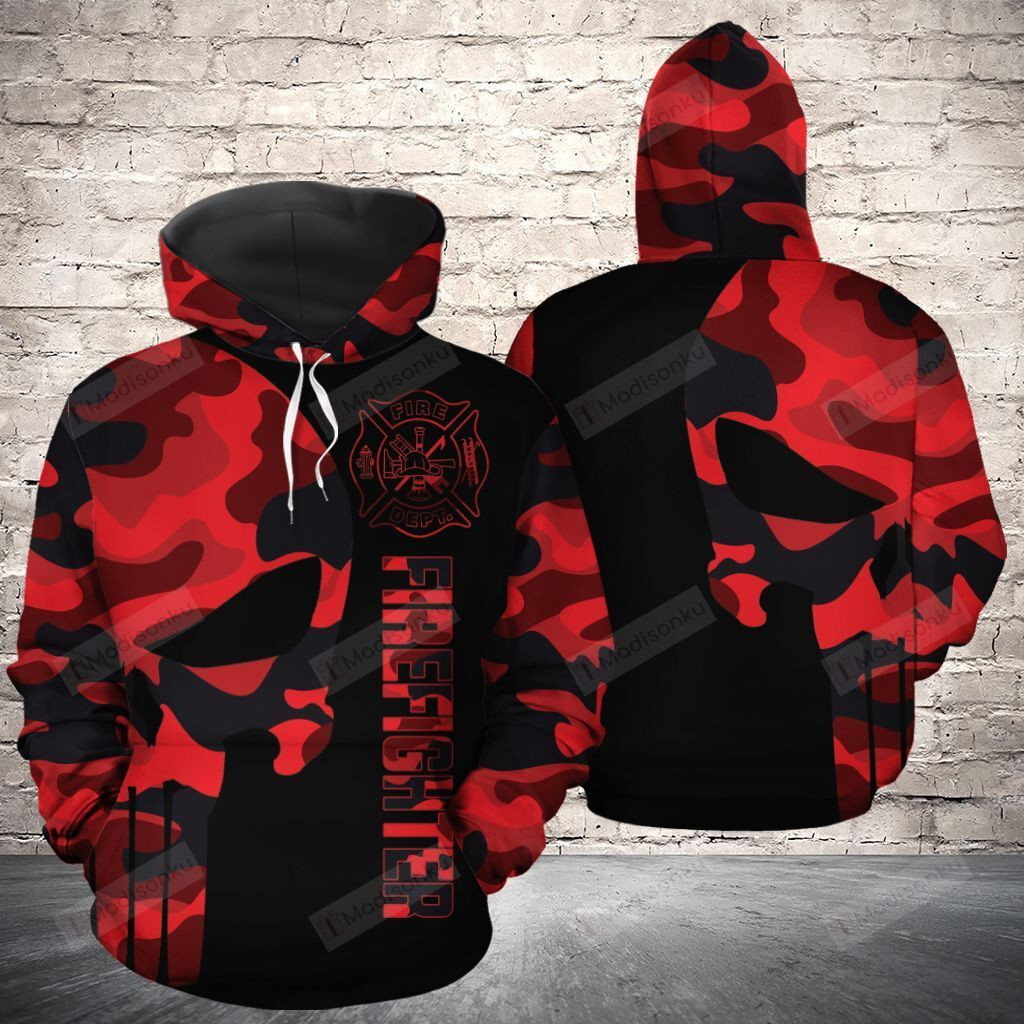 Firefighter Lover 3D All Over Print Hoodie, Zip-up Hoodie