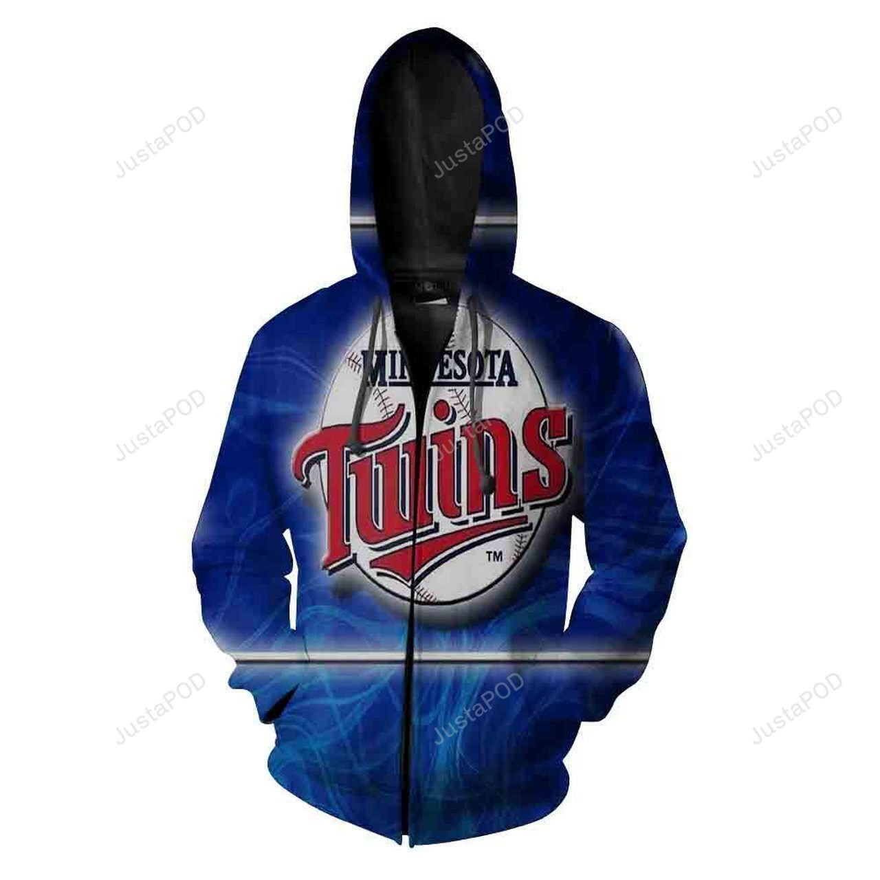 Minnesota Twins Nfl 3D All Over Print Hoodie, Zip-up Hoodie