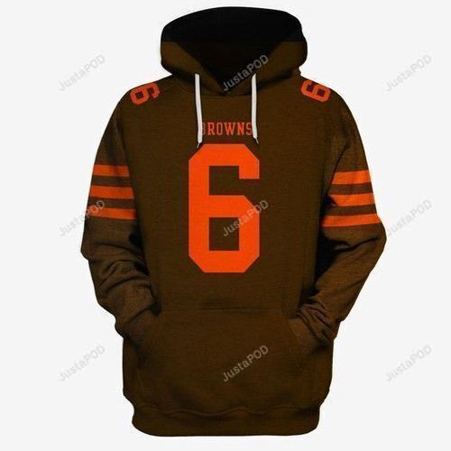 Cleveland Browns 3D All Over Print Hoodie, Zip-up Hoodie