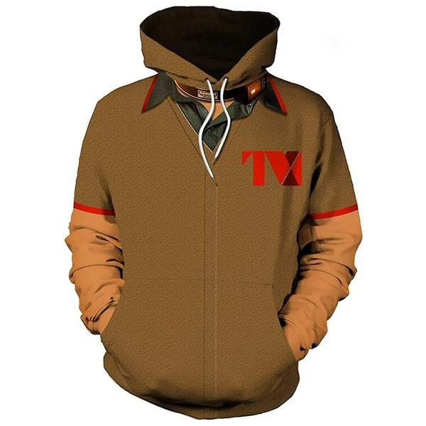 LoKi  3D All Over Print Hoodie, Zip-up Hoodie