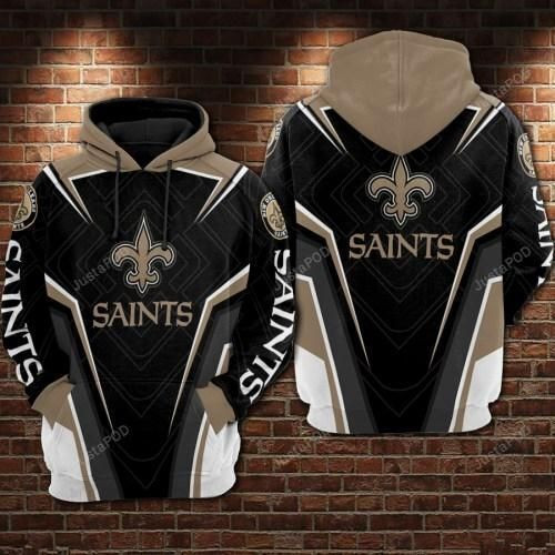 New Orleans Saints Football 3D All Over Print Hoodie, Zip-up Hoodie