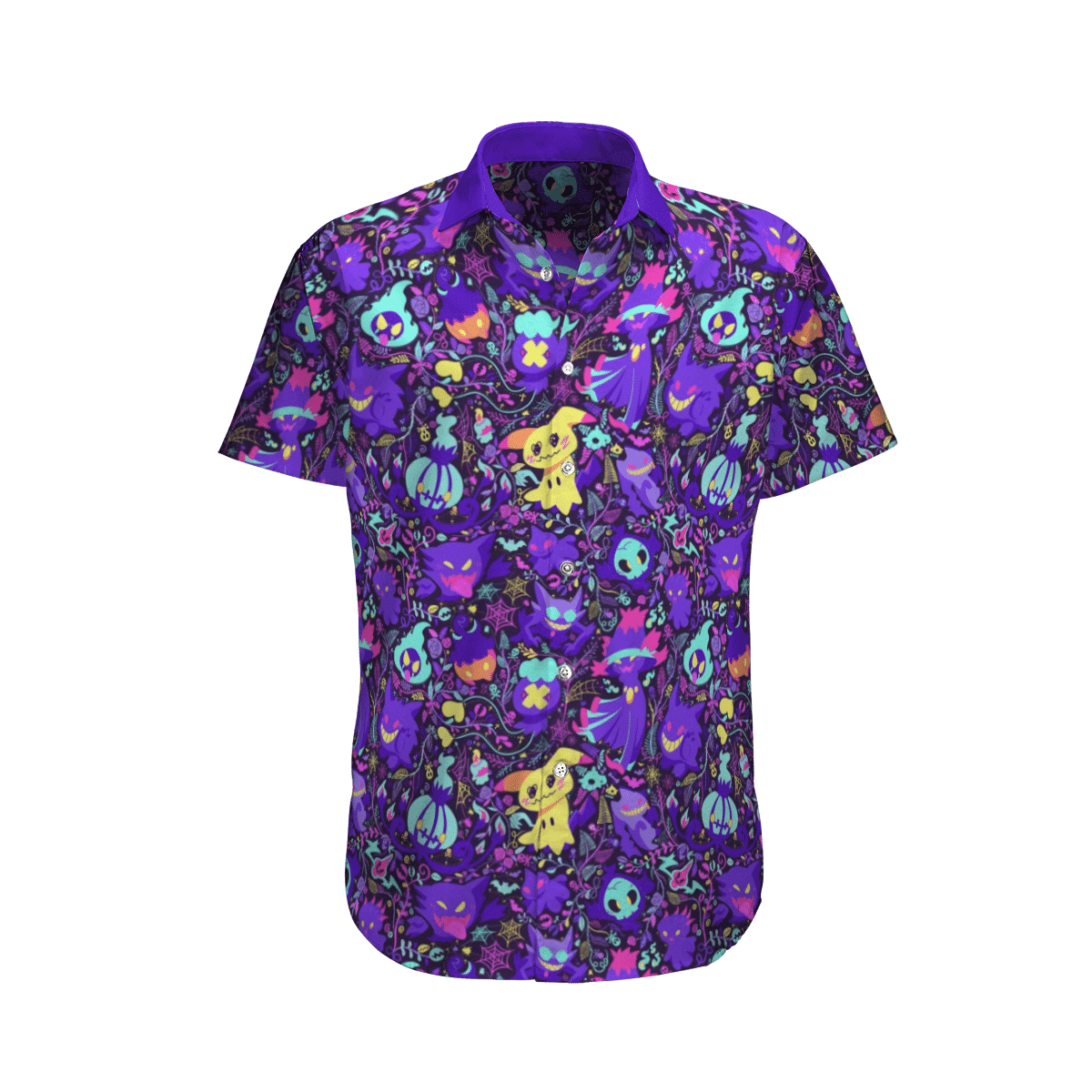 GhoStar Trek Pokemon Beach Outfits Aloha Shirt For Men Women