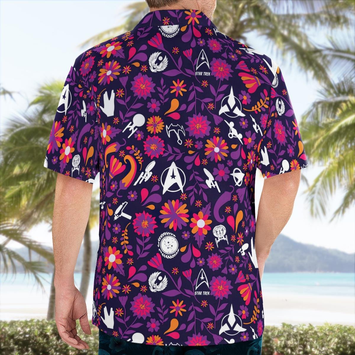 Star Trek Seamless Hawaiian Shirt Aloha Shirt For Men Women