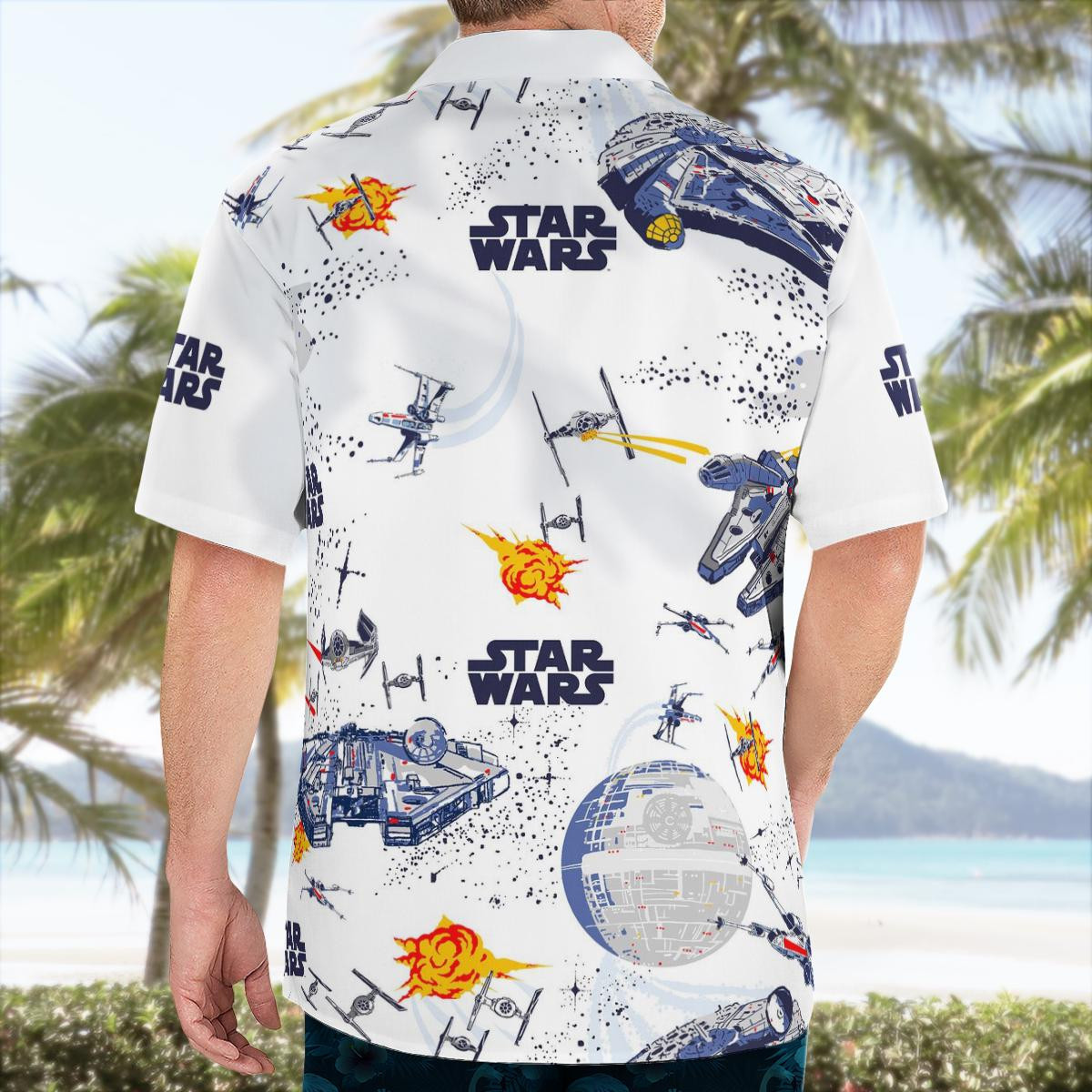 Star Wars Ships Hawaiian Shirt Aloha Shirt For Men Women