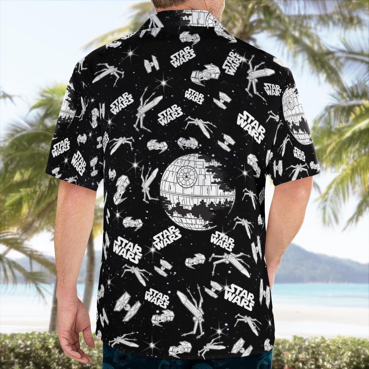 Star Wars Black Hawaiian Shirt Aloha Shirt For Men Women