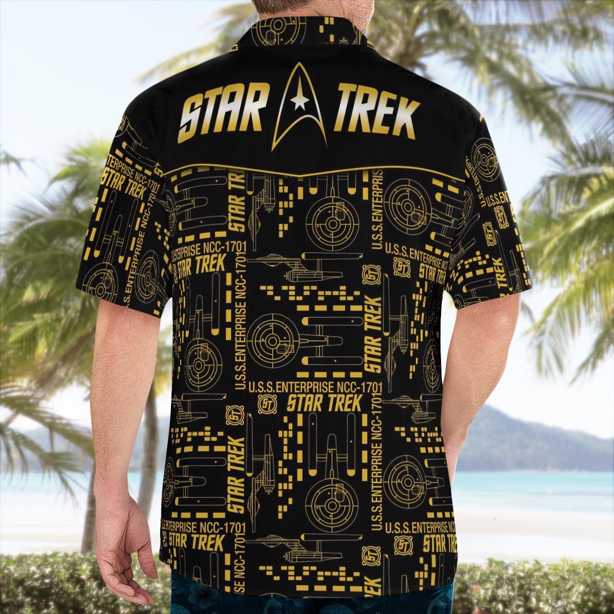 Star Trek NCC 1701 Hawaiian Shirt Aloha Shirt For Men Women