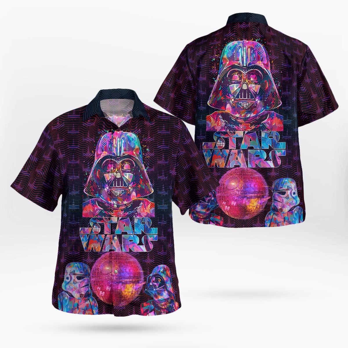 Star Wars Art Hawaiian Shirt Aloha Shirt For Men Women