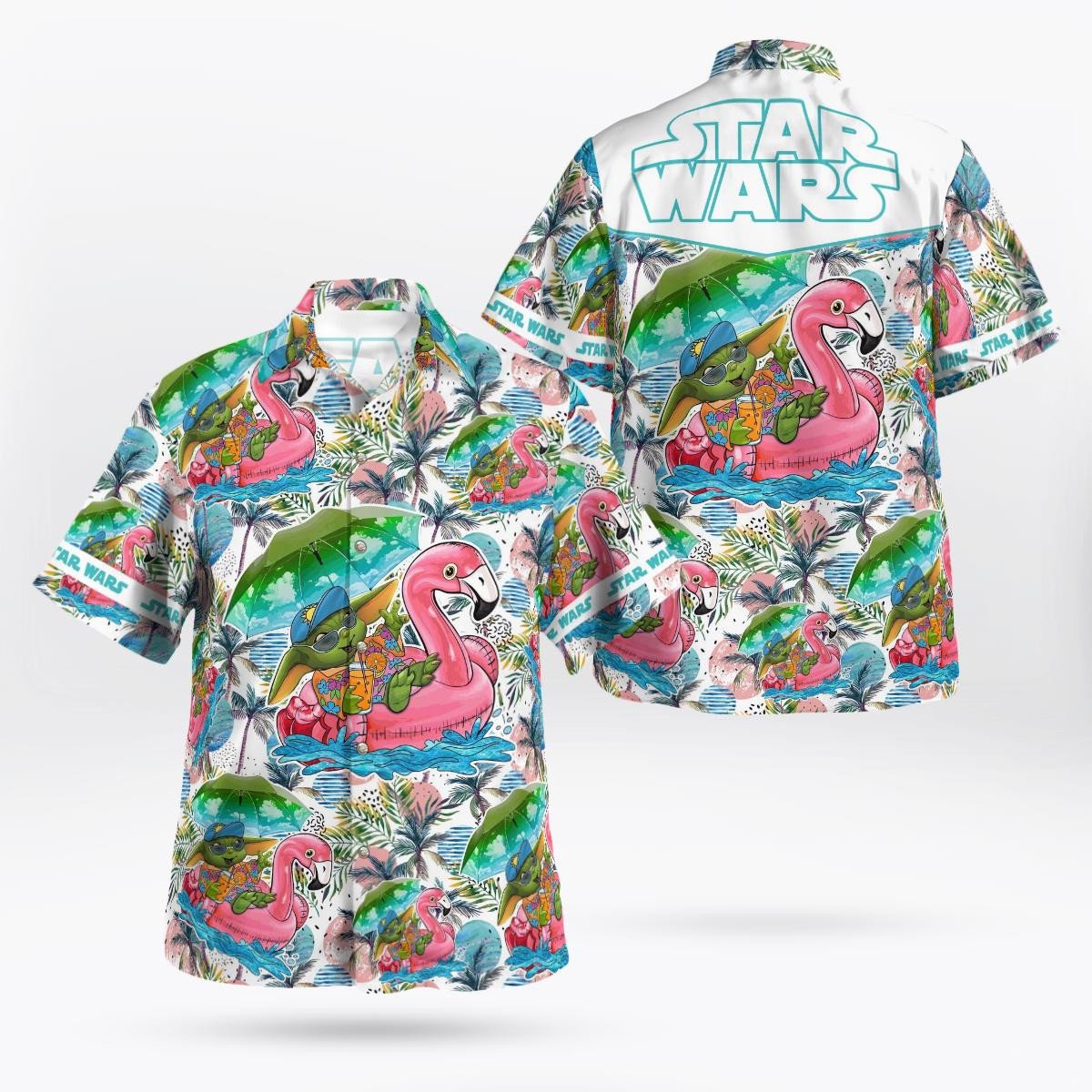 Funny Star Wars Beach Hawaiian Shirt Aloha Shirt For Men Women