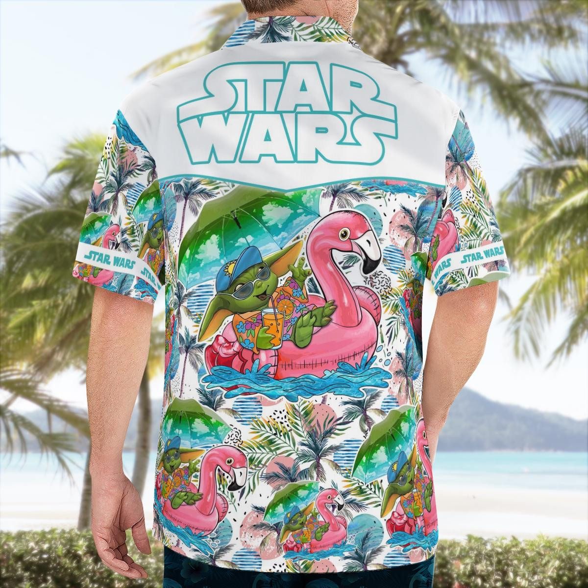 Funny Star Wars Beach Hawaiian Shirt Aloha Shirt For Men Women