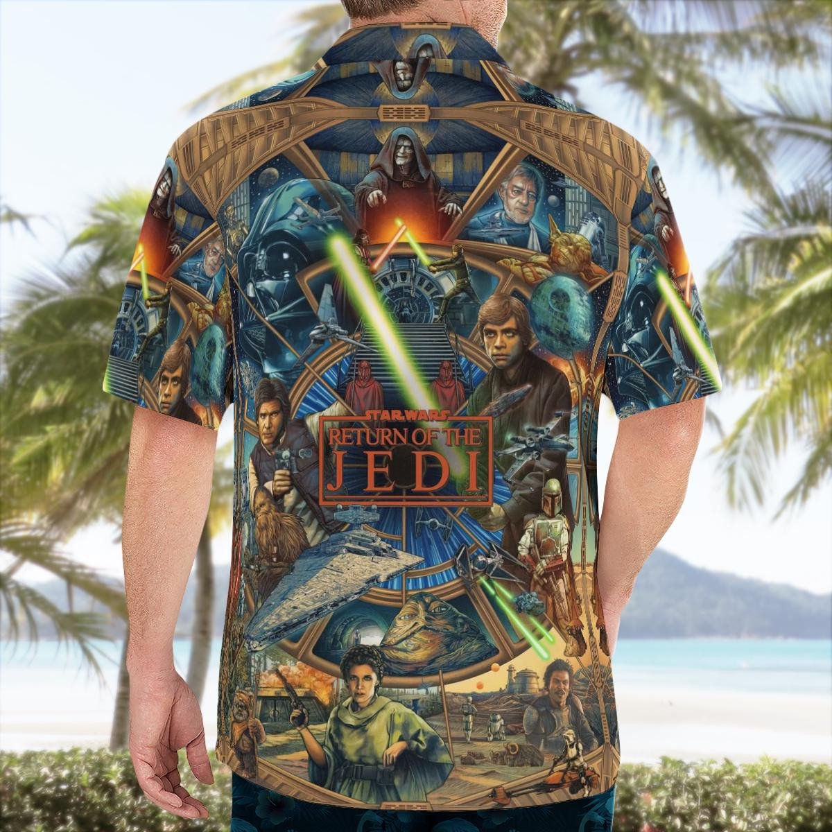 Star Wars Of The Jedi Hawaii Shirt Aloha Shirt For Men Women