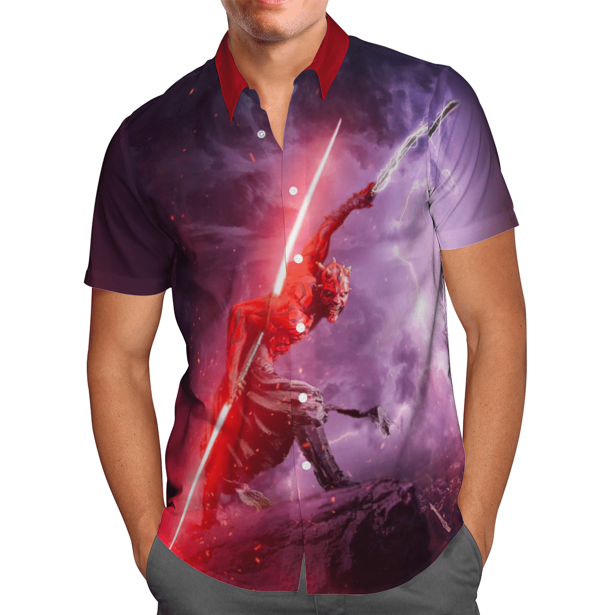 Darth Maul Hawaii Shirt Aloha Shirt For Men Women