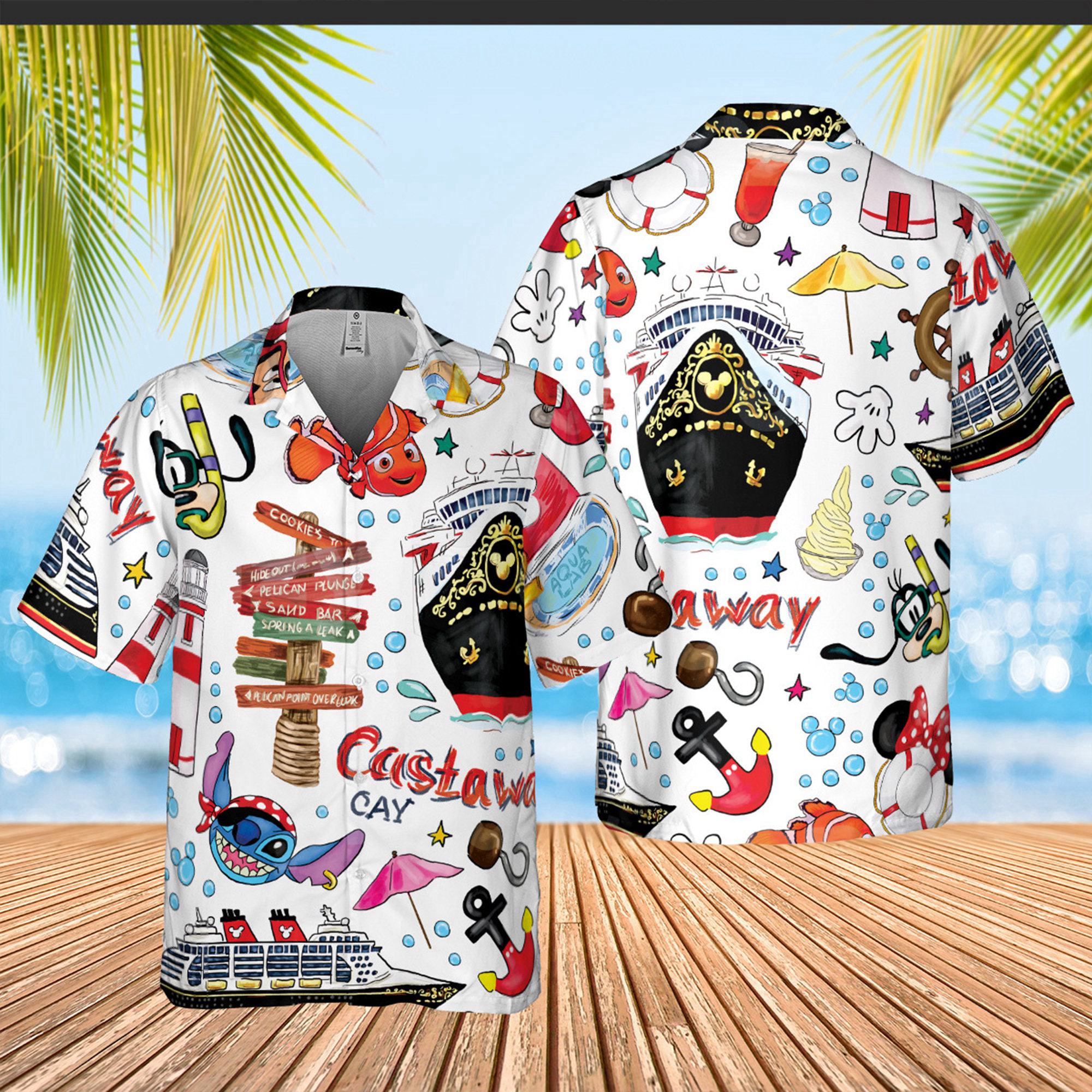 DisneylandDisney Cruise Matching Disney Cruise Hawaiian Shirt