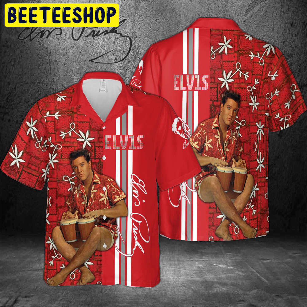 3d Elvis Presley The King Elvis Presley Trending Hawaiian Shirt