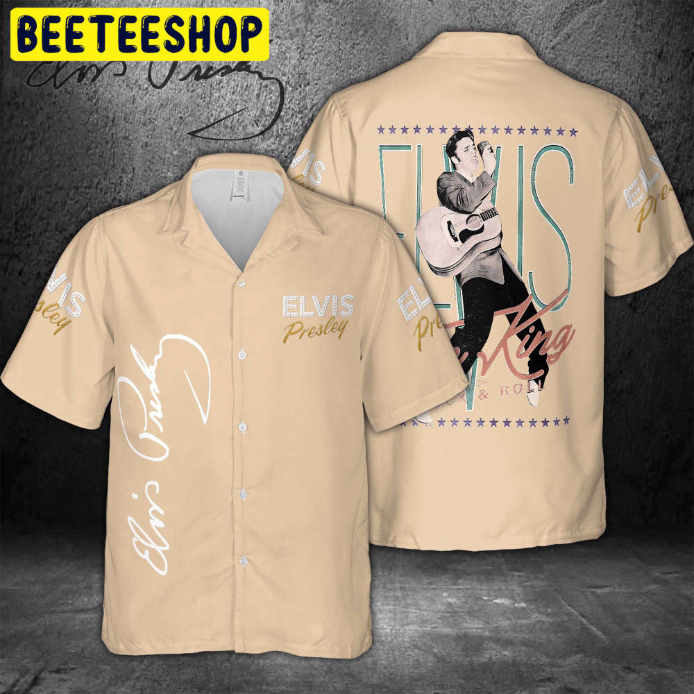 80s Style The King Elvis Presley Trending Hawaiian Shirt