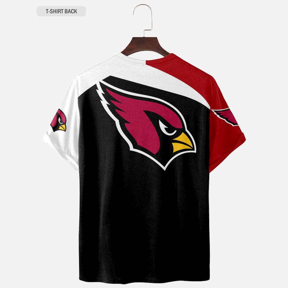 Custom Name Arizona Cardinals Black Button Hawaiian Shirt 03