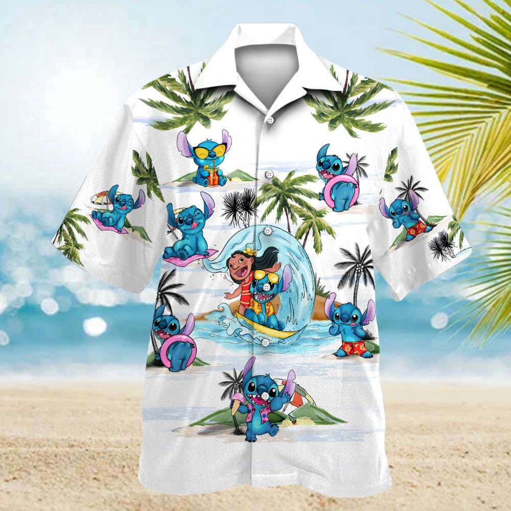 Stitch 09 Hawaiian Shirt Summer Aloha Shirt For Men Women