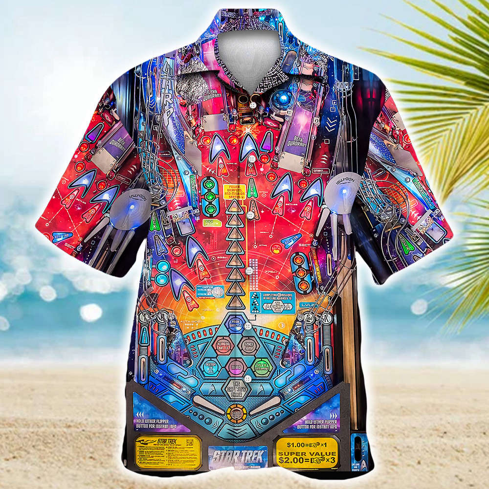 Star Trek Pinball 107 Hawaiian Shirt Summer Aloha Shirt For Men Women