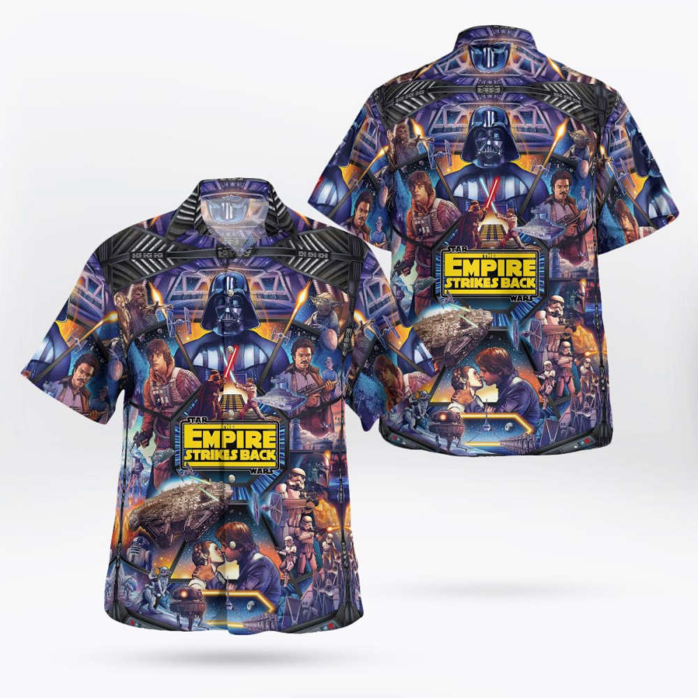 Star Wars The Empire Strikes Back Hawaii Shirt Summer Aloha Shirt For Men Women