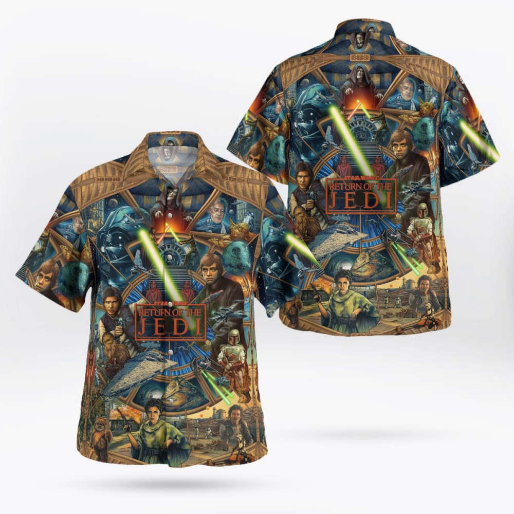 Star Wars Of The Jedi Hawaii Shirt Summer Aloha Shirt For Men Women