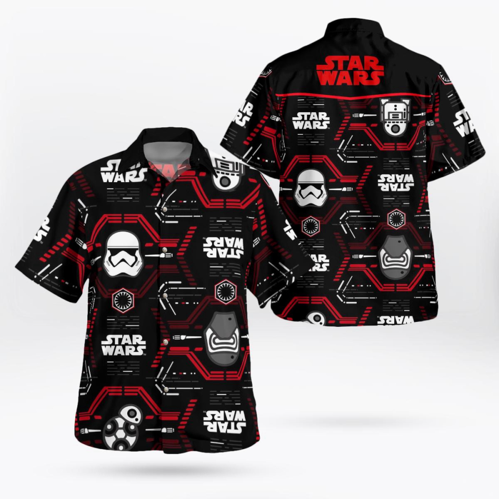 Star Wars Hawaiian Shirt Summer Aloha Shirt For Men Women