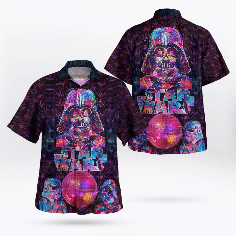 Star Wars Art Hawaiian Shirt Summer Aloha Shirt For Men Women