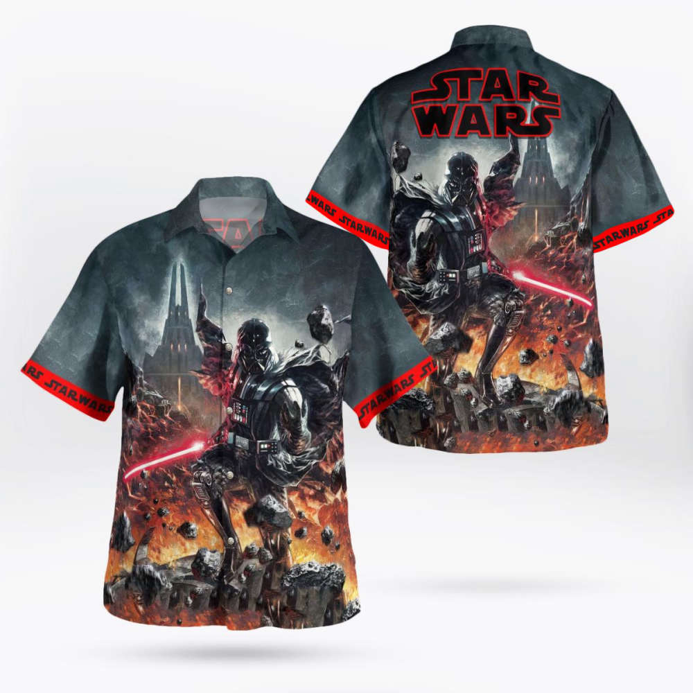 Star Wars Darth Vader Hawaiian Shirt Summer Aloha Shirt For Men Women