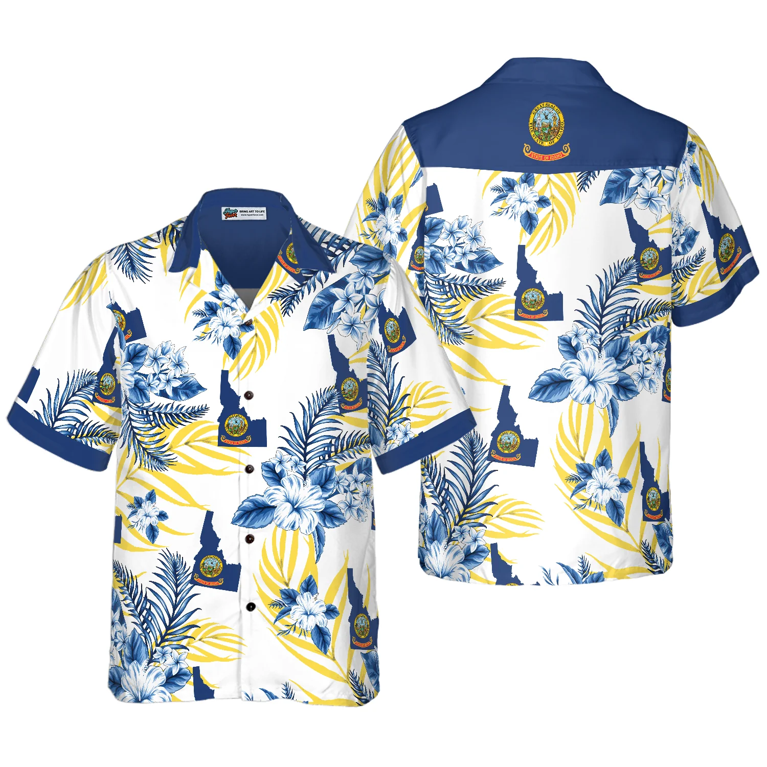 Idaho Proud Hawaiian Shirt Aloha Shirt For Men and Women