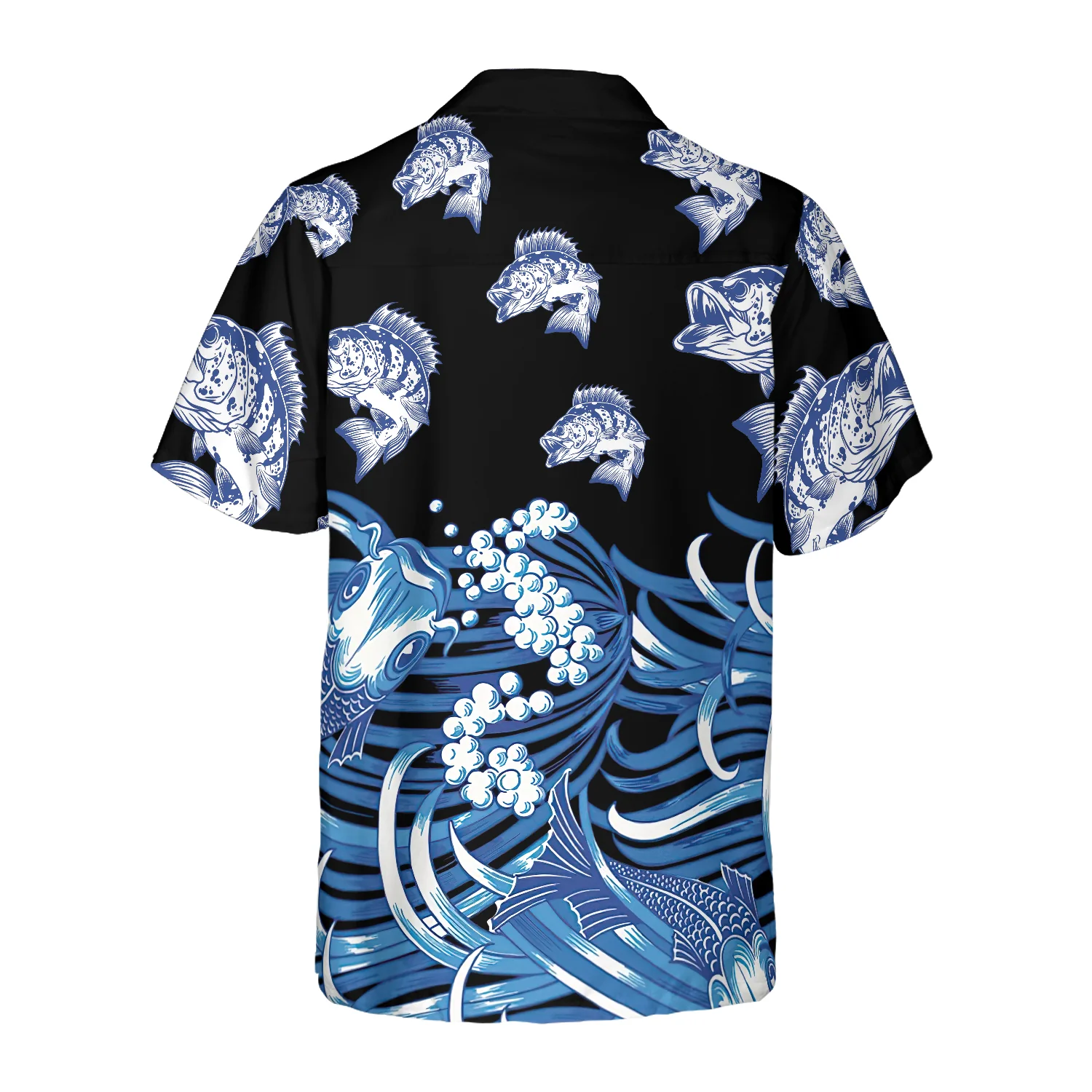 Bass Fish Hawaiian Shirt Aloha Shirt For Men and Women