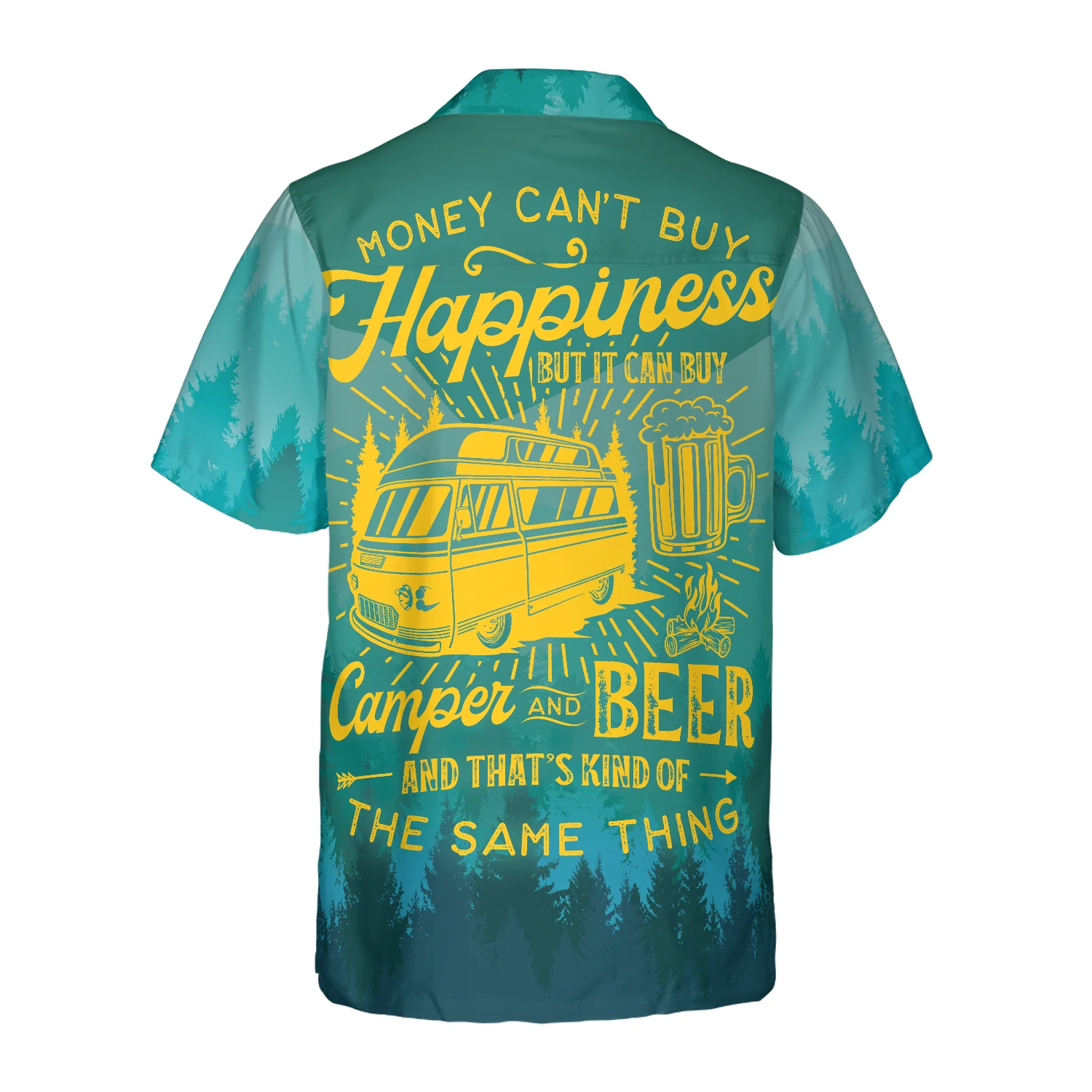 Money Can Buy Camper And Beer Hawaiian Shirt Aloha Shirt For Men and Women