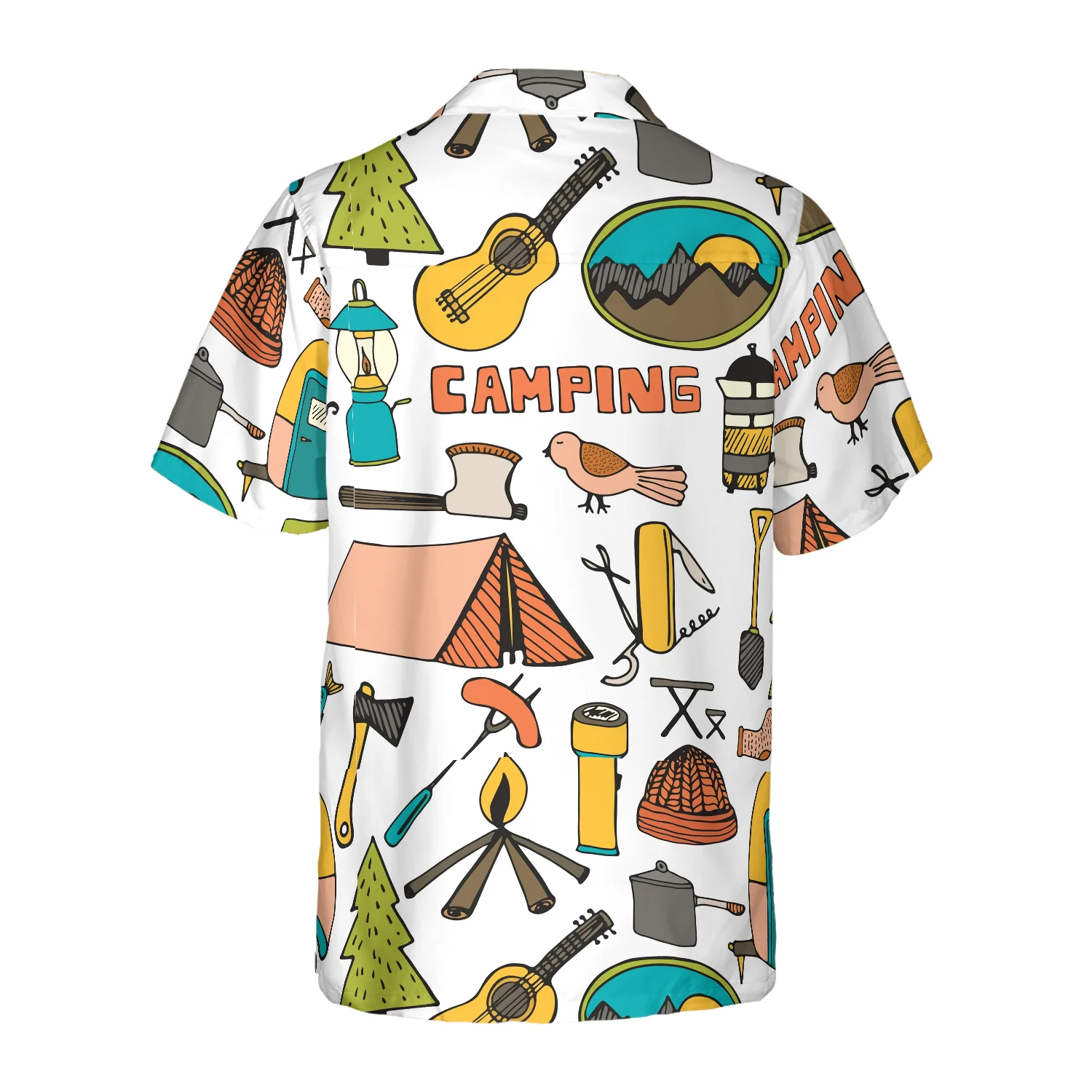 Camping Travel Road Trip Camping Hawaiian Shirt Unique Shirt For Camping Aloha Shirt For Men and Women