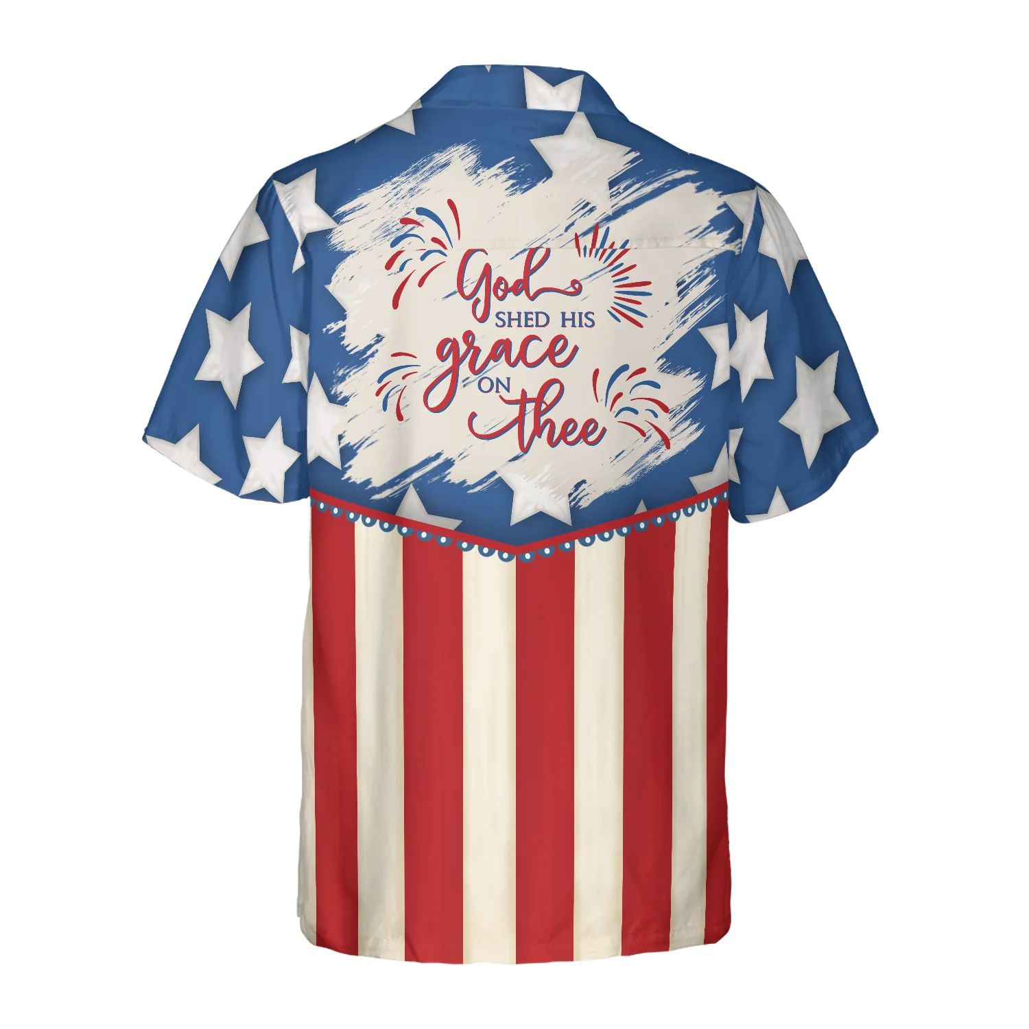 God Shed His Grace on Thee Hawaiian Shirt Aloha Shirt For Men and Women