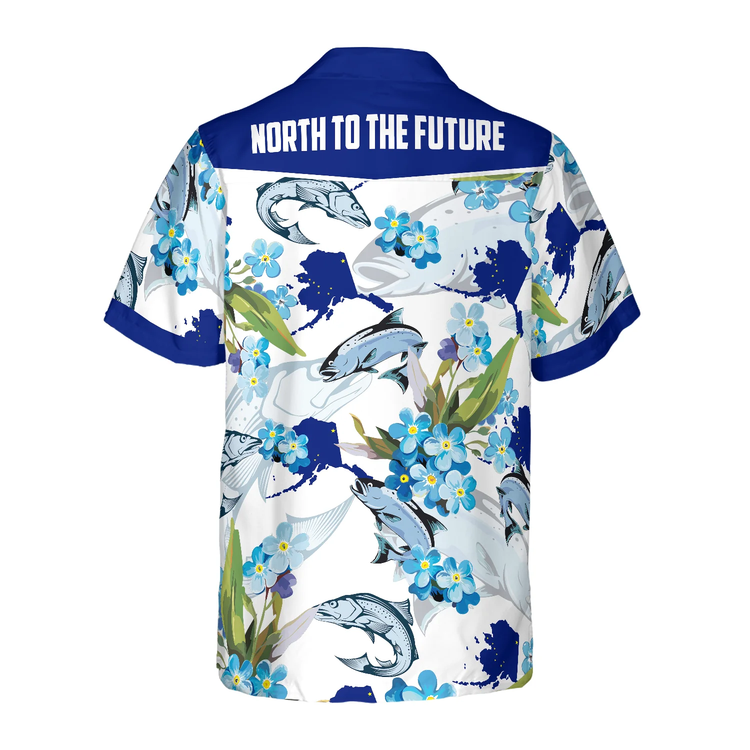 North To The Future Alaska Hawaiian Shirt Aloha Shirt For Men and Women