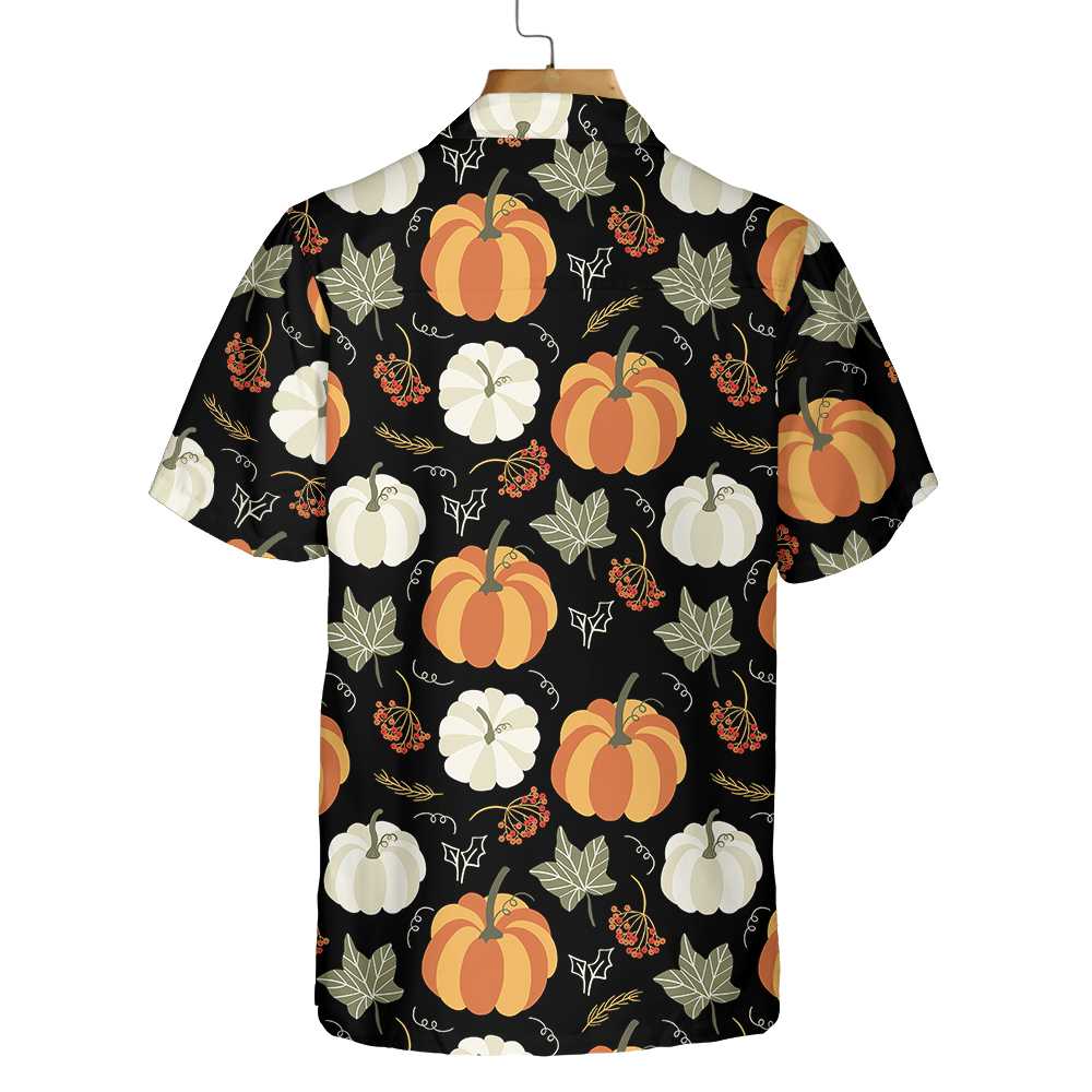 Fall Pumpkin Thanksgiving Hawaiian Shirt Funny Thanksgiving Shirt Unique Thanksgiving Gift Ideas Aloha Shirt For Men and Women