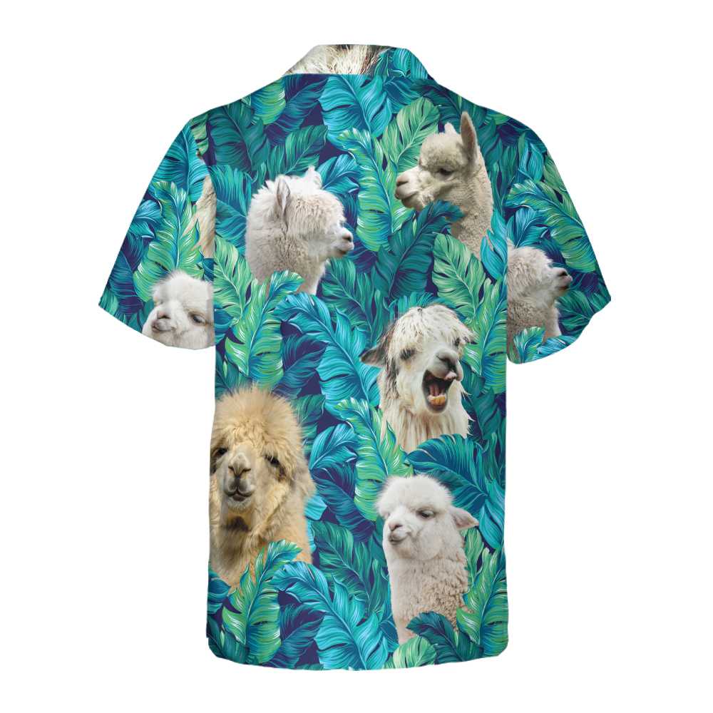 Alpaca Lover V2 Hawaiian Shirt Funny Alpaca Shirt  Women Aloha Shirt For Men and Women