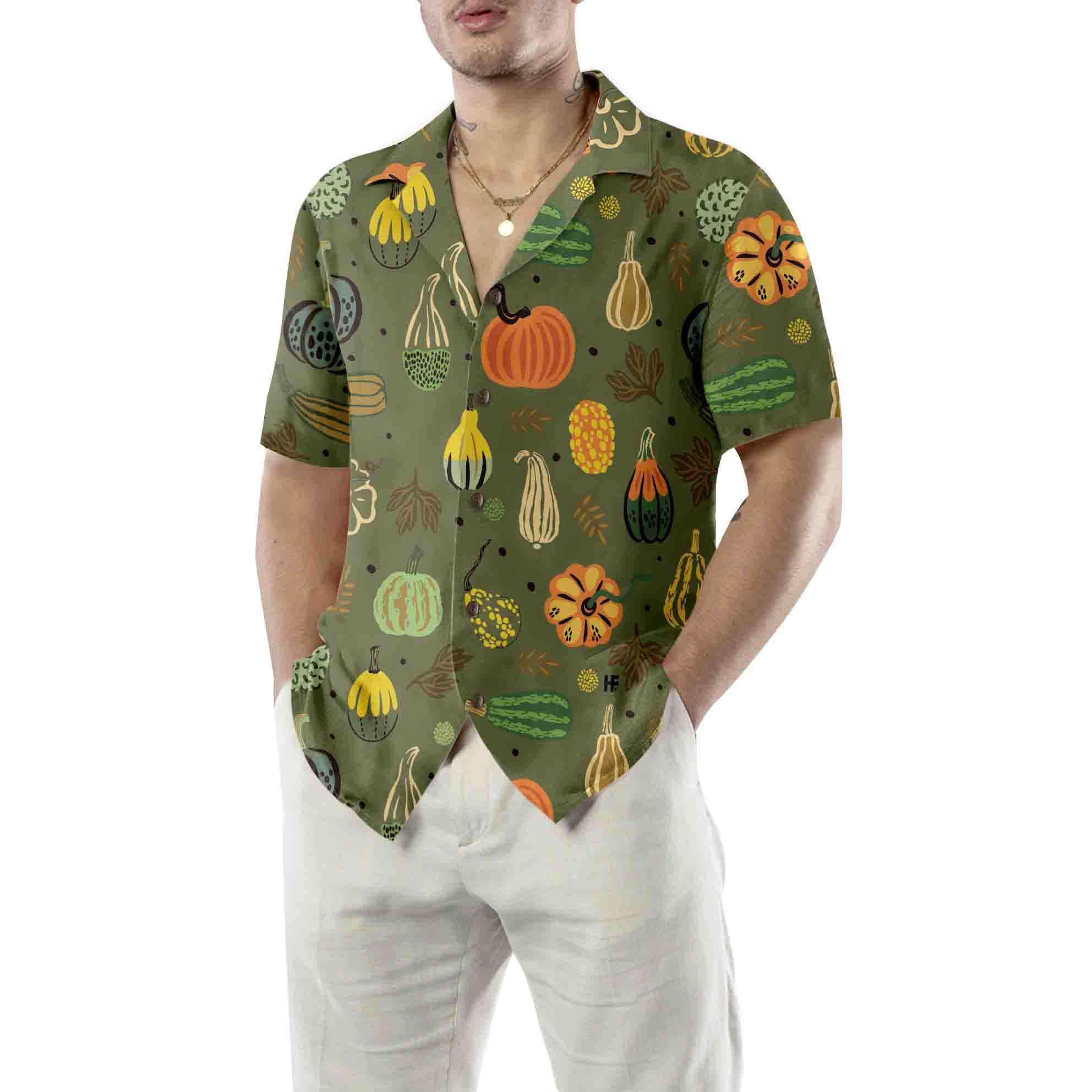 Harvest Wishes Hawaiian Shirt Funny Thankgiving Shirt Gift For Thanksgiving Day Aloha Shirt For Men and Women